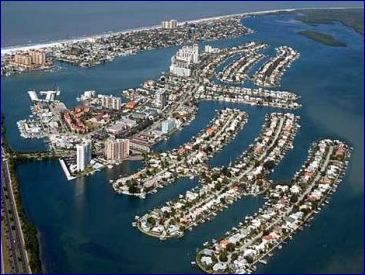 Island Estates On Clearwater Beach Florida